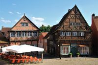 Marktplatz historische Geb&auml;ude